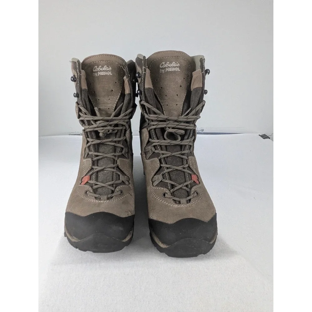 Womens Cabelas by Meindl GoreTex Thinsulate Vibram Hunting Boots Brown 8.5 Gorp